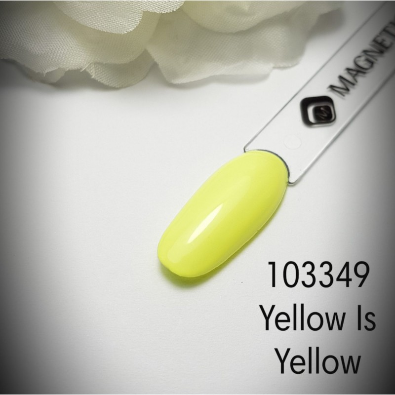 GelPolish Yellow is yellow