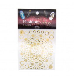 Fashion Sticker Circles Kreise gold