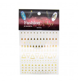 Fashion Sticker Triangle Dreiecke gold