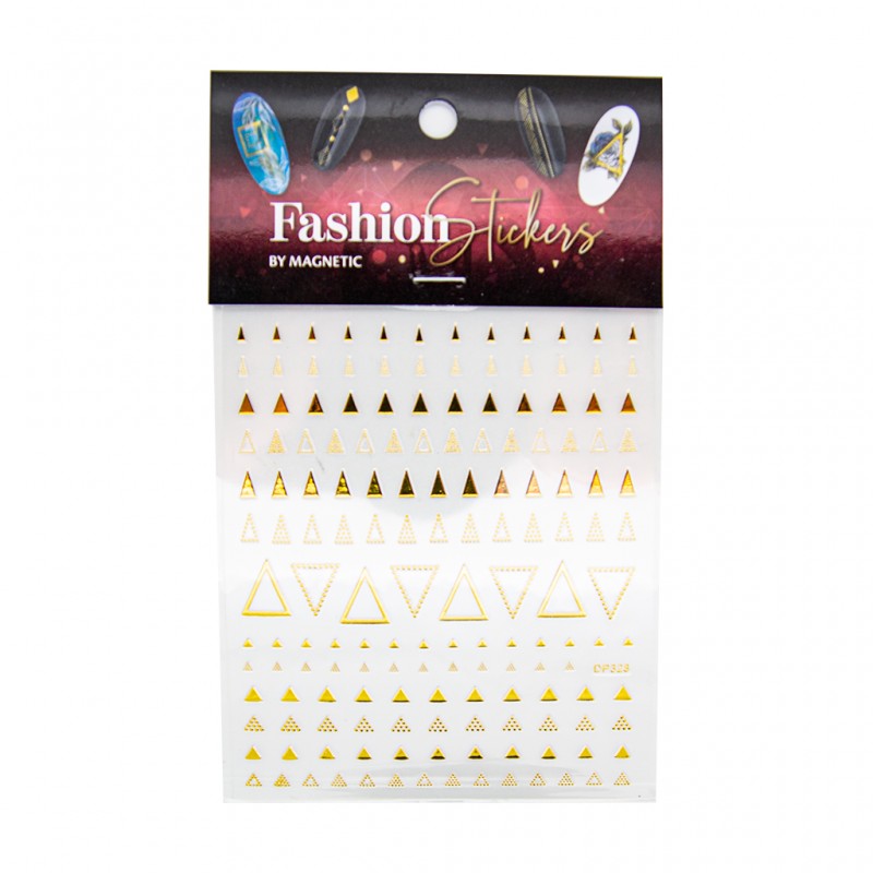 Fashion Sticker Triangle Dreiecke GOLD