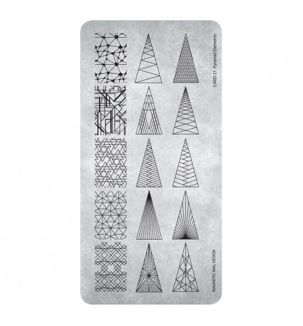 Stamping Platte 21 Pyramid Elements