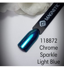 Magnetic Chrome Sparkle Light Blue