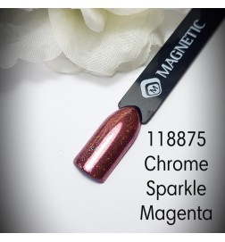 Magnetic Chrome Sparkle Magenta