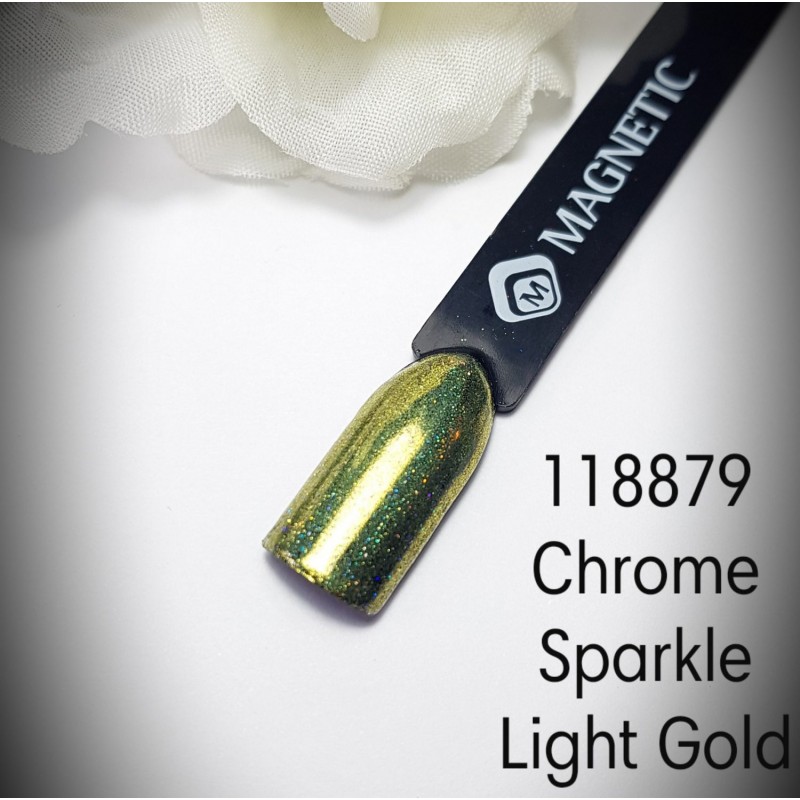 Magnetic Chrome SPARKLE LIGHT GOLD