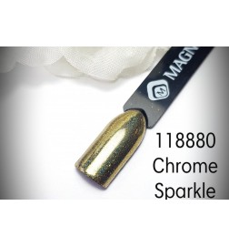 Magnetic Chrome Sparkle Gold
