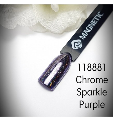 Magnetic Chrome Sparkle Purple