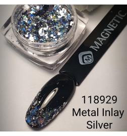 Metal Inlay Silver