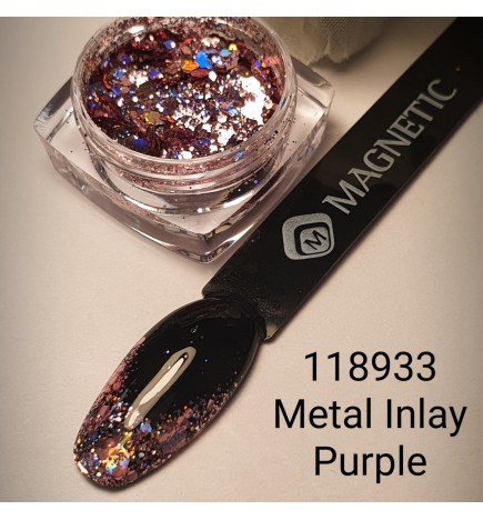 Metal Inlay Purple