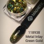 Metal Inlay GREEN GOLD